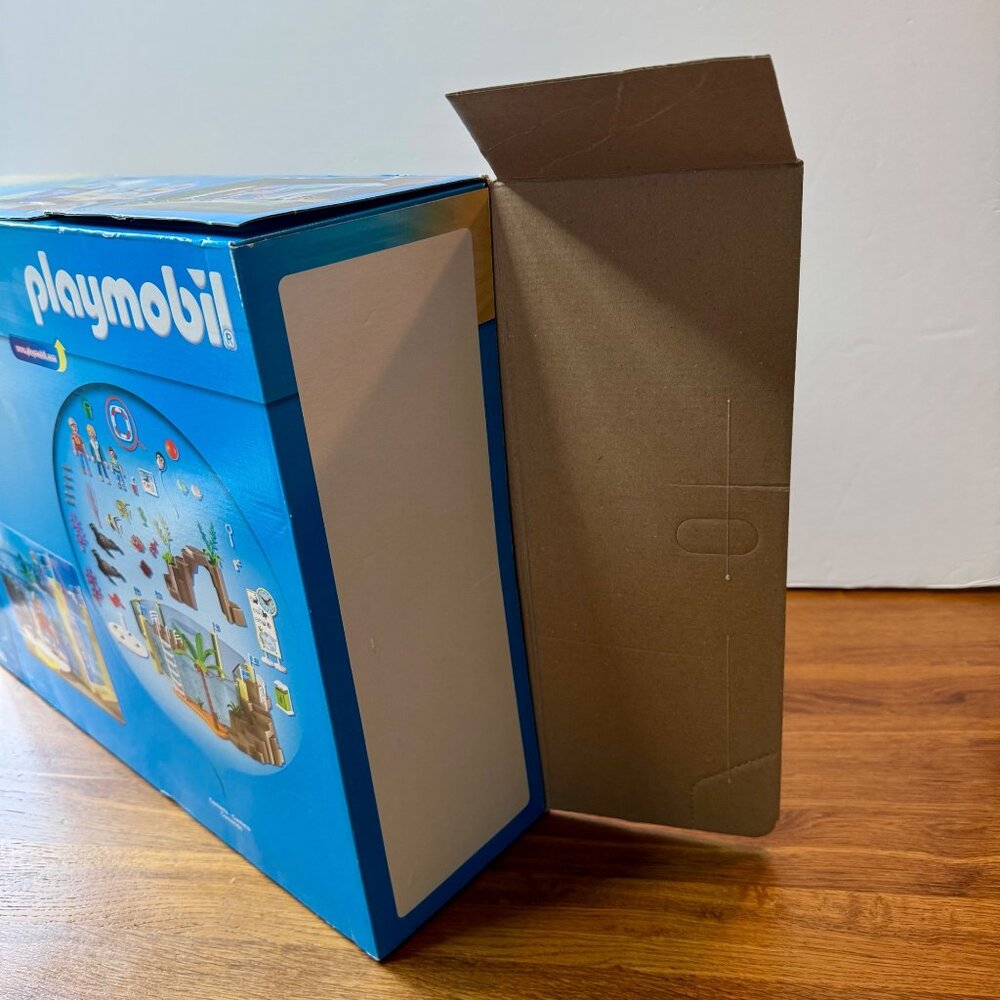 PLAYMOBIL Aquarium Set 9060 Retired Pool Zoo Sea Lion New In Box 112 Pieces 4+ - Picture 4 of 8